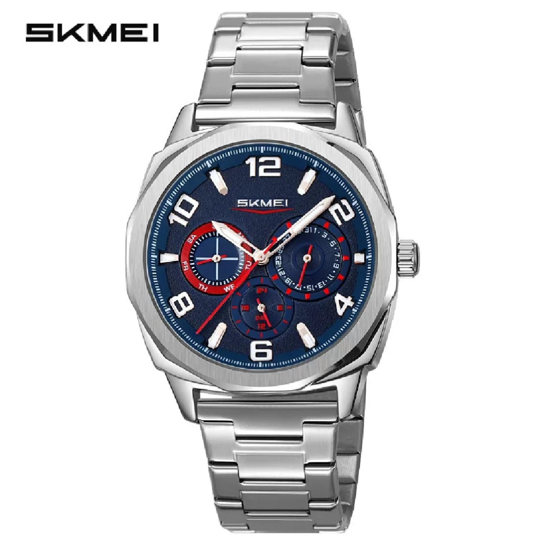 SKMIE Men's Six Pin Pointer Watch