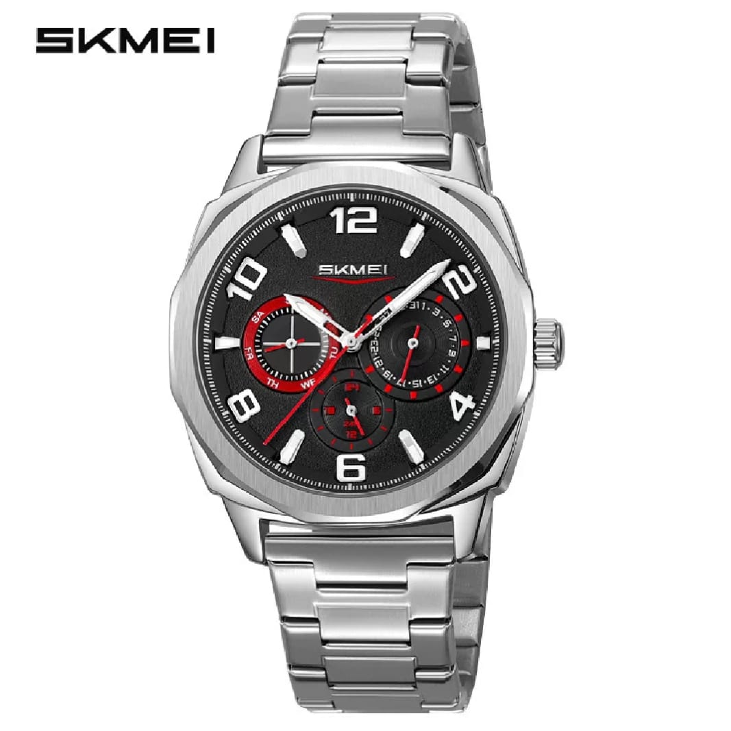 SKMIE Men's Six Pin Pointer Watch